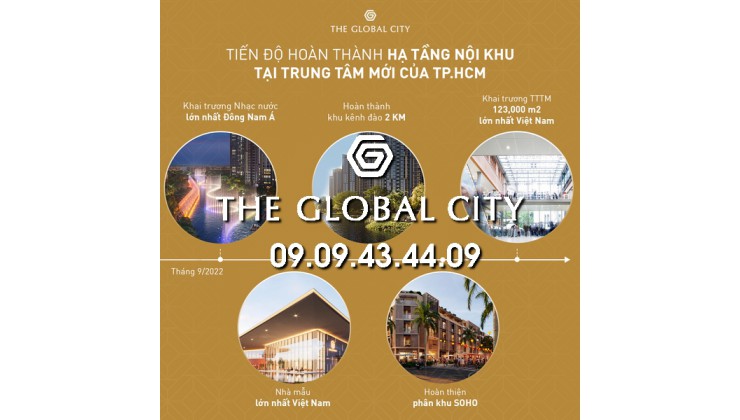BẢNG GIÁ THE GLOBAL CITY T09/2022 - HOTLINE: 0909434409